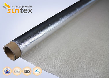 SUNTEX 알루미늄 입히는 섬유유리 직물 절연제 열 사려깊은 0.4mm 550C