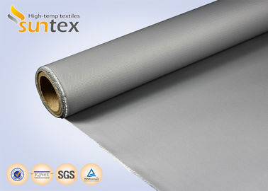 High Strength Tear Resistant Silicone Coated Fiberglass Fabric with Temperature Resistance -50°C to 500°C for Industrial Covers