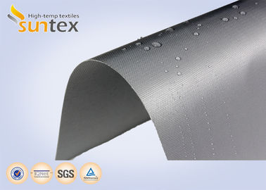 High Strength Tear Resistant Silicone Coated Fiberglass Fabric with Temperature Resistance -50°C to 500°C for Industrial Covers