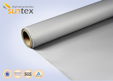 High Strength Tear Resistant Silicone Coated Fiberglass Fabric with Temperature Resistance -50°C to 500°C for Industrial Covers