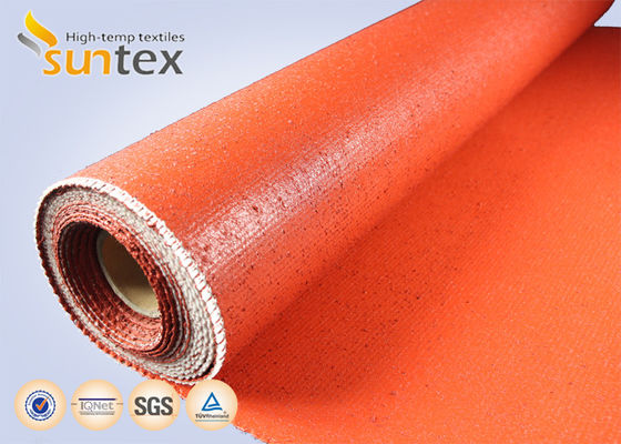 Fireproof Silicone Coated Fiberglass Fabric - High Temperature Resistant