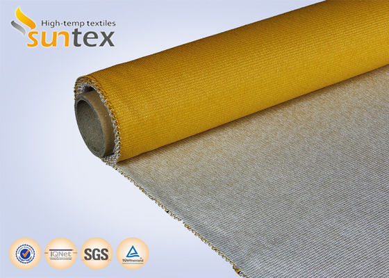 Fireproof Heat Resistant Silicone Coated Fiberglass Fabric 850g/m2 for High Temperature Applications