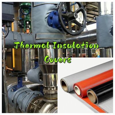 EN-13501 인증 방화 커튼 원단, 550°C 온도 저항 및 0.6mm 두께로 화재 및 연기 방지