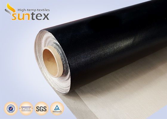 PTFE Coated Fiberglass Fabric with Excellent Fire Resistance, Chemical Durability and 550℃ Temperature Resistance for Thermal Insulation