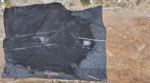 간편한 배치와 편리한 저장 용기에 두 사람이 사용할 수 있는 썬텍스 자동차 소방 담요