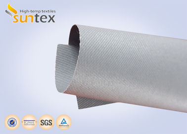 Silicone Coated Fiberglass Fabric 400 g/sqm -50C to 500C Temperature Resistant