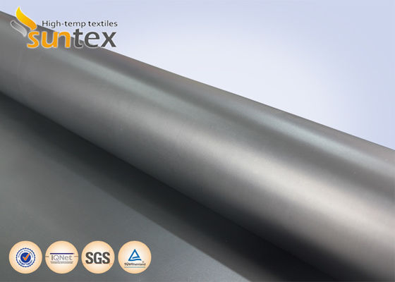 유연 커넥터 방수 자재: 검정 네오프렌 코팅 유리 섬유 천