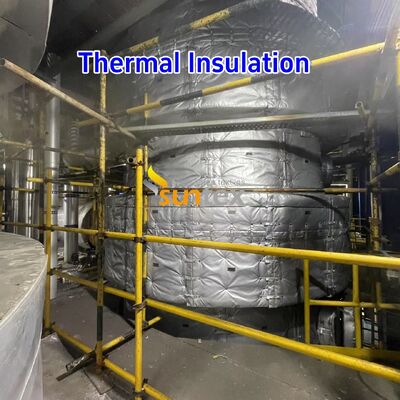 맞춤형 1000°C 내열 분리형 단열 재킷 (방수 및 내유성 단열 커버)