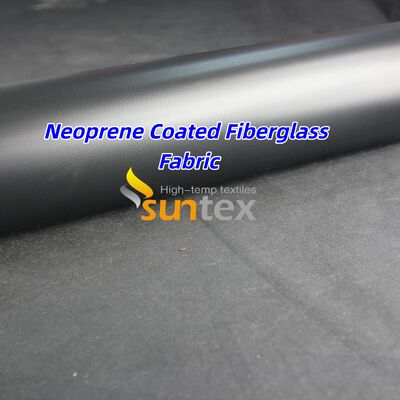 High Temperature Resistance Chemical Resistant Flame Retardant Neoprene Coated Fiberglass Fabric for Insulation Shield
