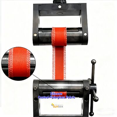 산업용 방화 고온 저항 방염 실리콘 코팅 유리 섬유 직물