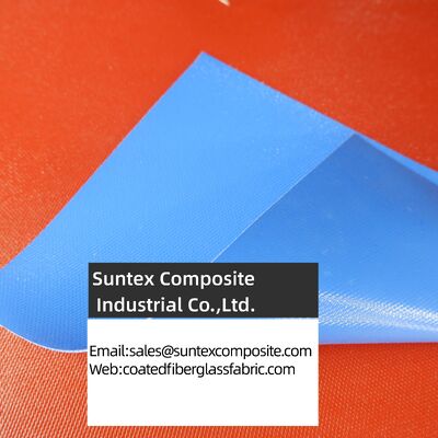 Heat Resistant Fireproof Double/Side Silicone Coated Fiberglass Cloth Industrial Fabric