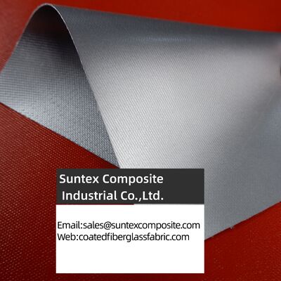 Flame-retardant High Temperature Resistance Silicone Coated Fiberglass Fabric with 4H Satin Weave