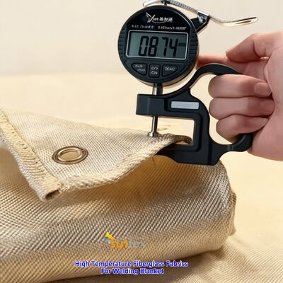 550°C 내열 아크릴 코팅 용접 담요 (맞춤형 사이즈 방화용)