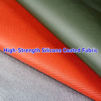 Plain Woven Silicone Coated Fiberglass Fabric with Fire and Heat Resistance for Industrial Applications