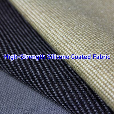 Alkali Free Fireproof Silicone Coated Fiberglass Fabric 590 g/sqm for Heat Resistant Insulation