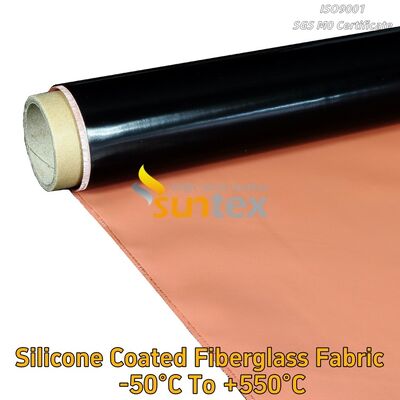 Factory Made Cheap Price High Strength Single Side Silicone Membrane Impregnated Fiberglass