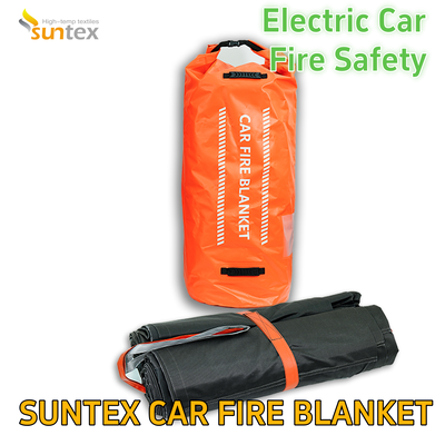  Bulk Discount CE Approved High Silica Fire Protection Garage Fire Safety Blanket EV Fire Blanket 