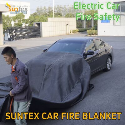  Bulk Discount CE Approved High Silica Fire Protection Garage Fire Safety Blanket EV Fire Blanket 
