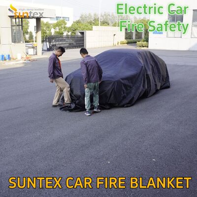 Bulk Discount CE Approved High Silica Fire Protection Garage Fire Safety Blanket EV Fire Blanket 