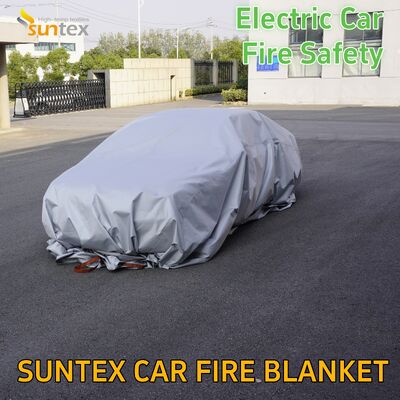 Advanced 6*8M Fiberglass Fire Blanket for EV Battery Fires  
