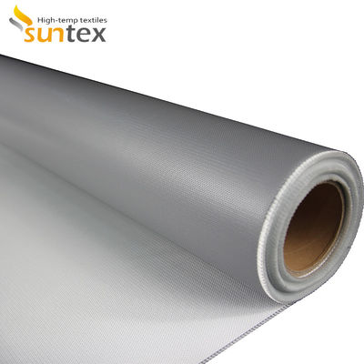 Durable 850g/m2 Weight Silicone Coated Fiberglass Fabric with 260℃ Heat Resistance and Fireproof Properties for Harsh Environments